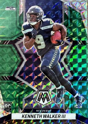 2022 Mosaic #284 NFL Debut - Green