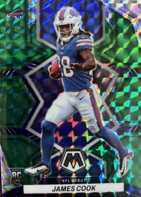 2022 Mosaic #285 NFL Debut - Green