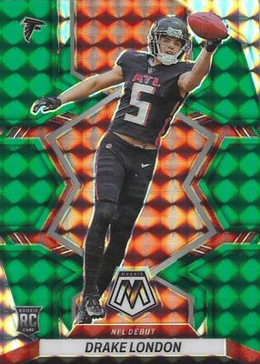 2022 Mosaic #275 NFL Debut - Green