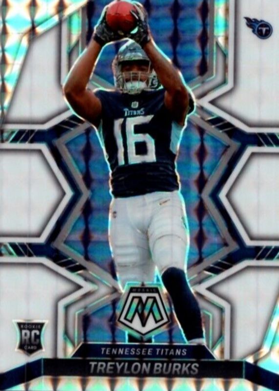 Treylon Burks 2022 Mosaic #315 White /25 Rookie SGC 9.5