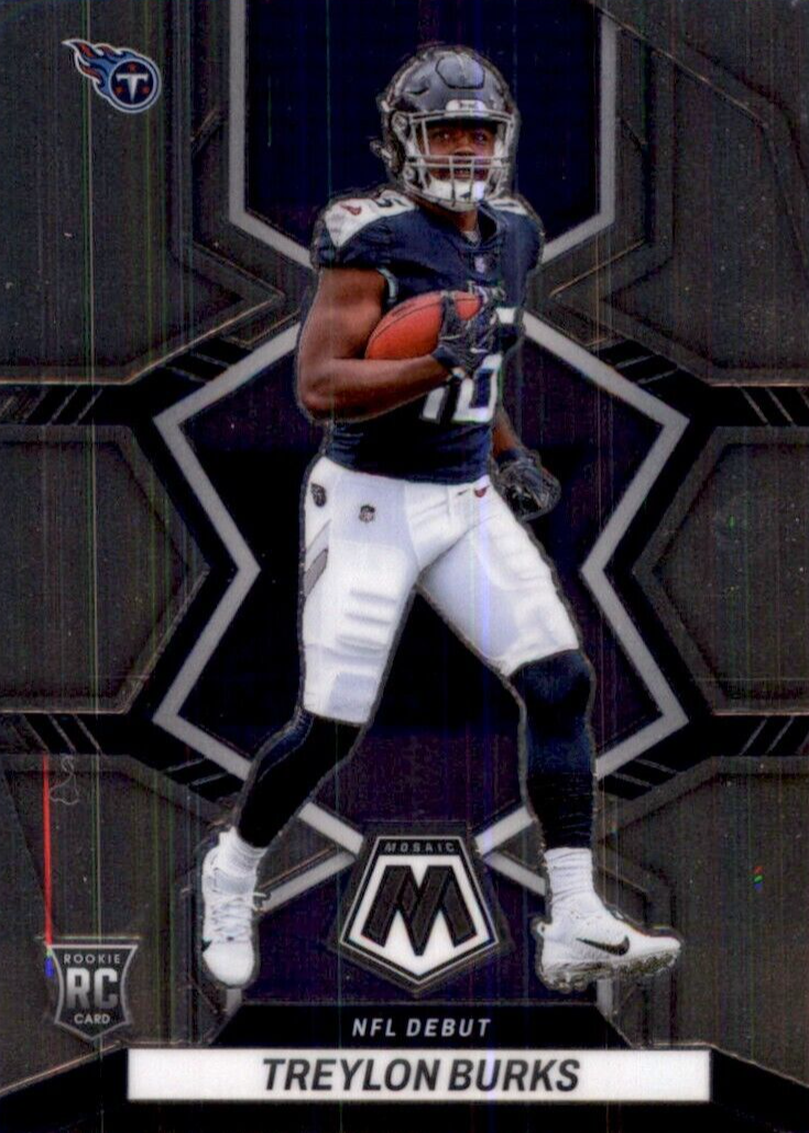 正規店仕入れの Treylon Burks 2022 Mosaic #279 NFL Debut Price Guide ボール