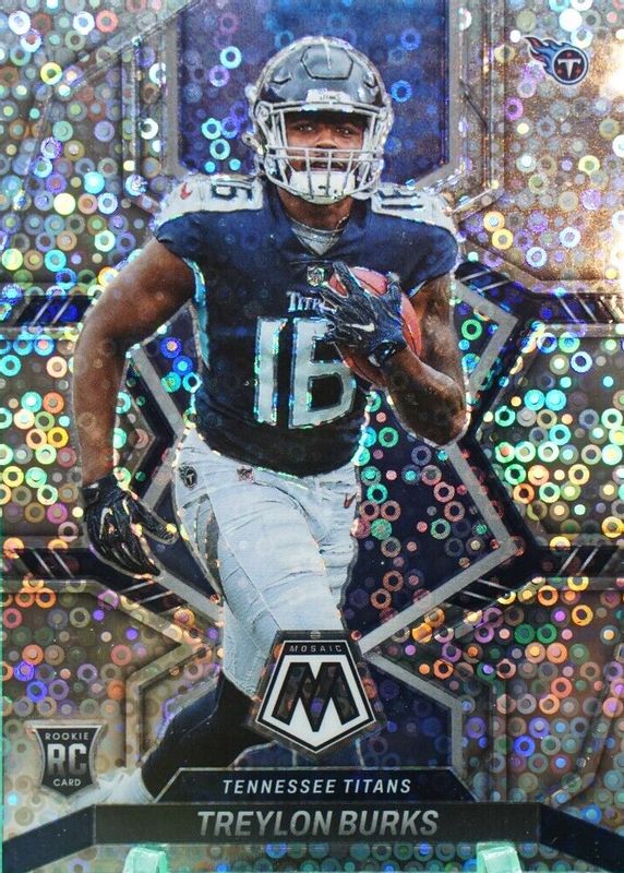 Treylon Burks 2022 Mosaic #315 No Huddle Rookie PSA 10