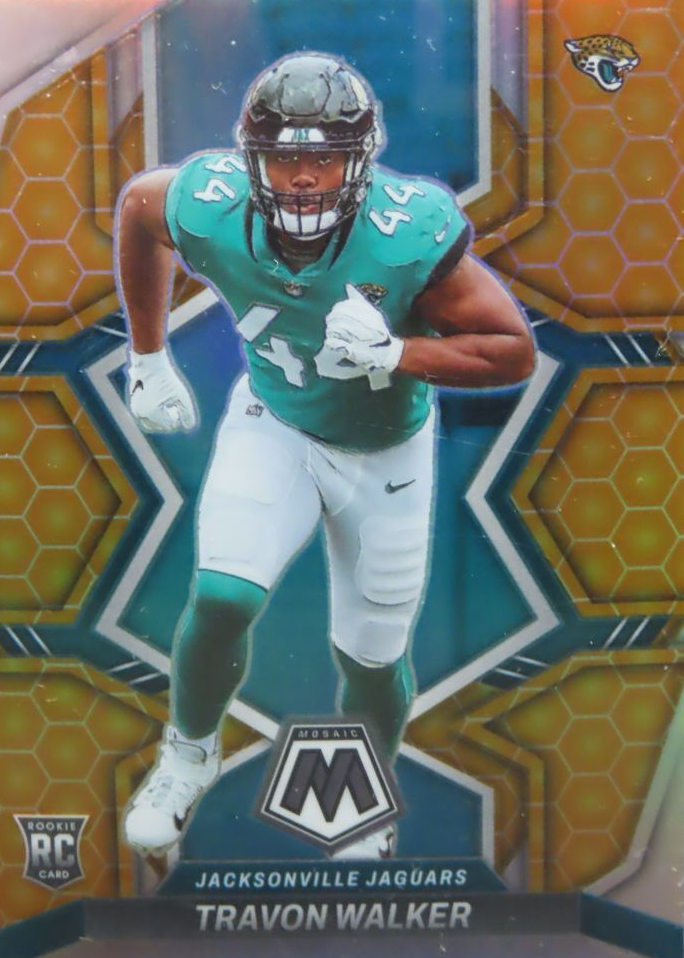 Travon Walker 2022 Mosaic #333 Honeycomb /(SSP) Price Guide