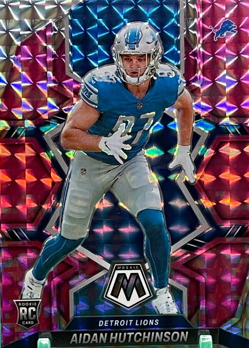 ピンクローズ Aidan Hutchinson 2022 Mosaic #320 Pink Camo Price Guide