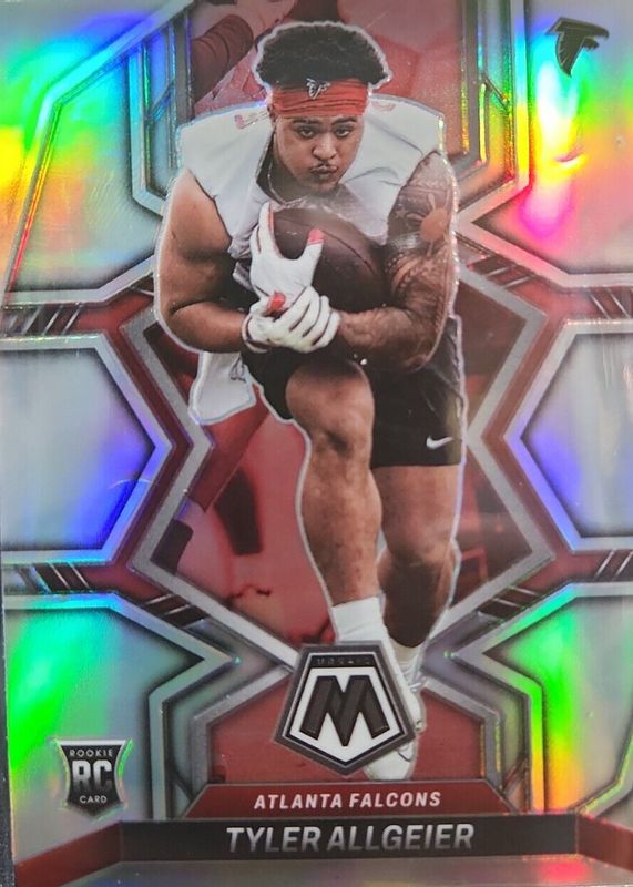 Tyler Allgeier 2022 Mosaic #351 Silver Rookie SGC 10