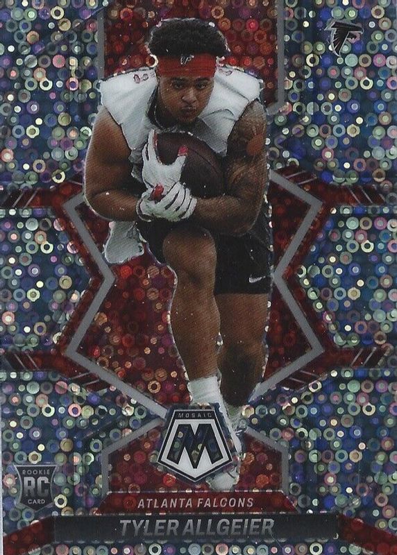 Tyler Allgeier 2022 Mosaic #351 No Huddle Rookie SGC 10