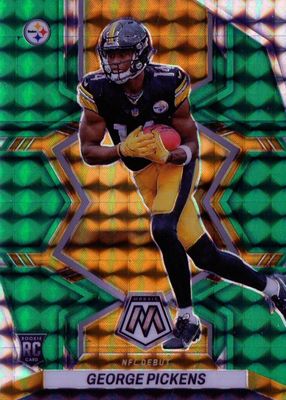2022 Mosaic #282 NFL Debut - Green