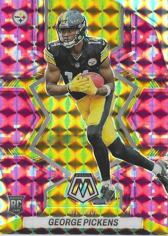 George Pickens 2022 Prizm Orange Wave #329 Price Guide - Sports