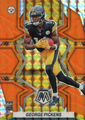 2022 Mosaic #282 NFL Debut - Reactive Orange