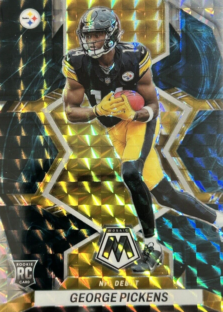 George Pickens 2022 Mosaic #282 NFL Debut - Genesis /(SSP) Price