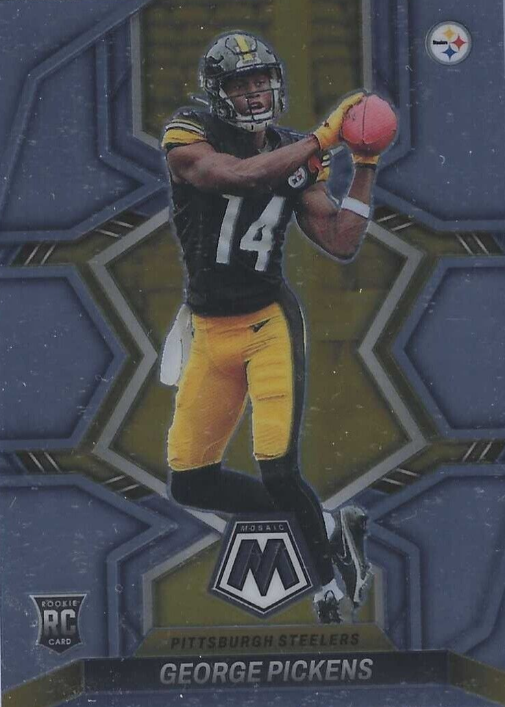 George Pickens 2022 Mosaic #318 Base Price Guide - Sports Card