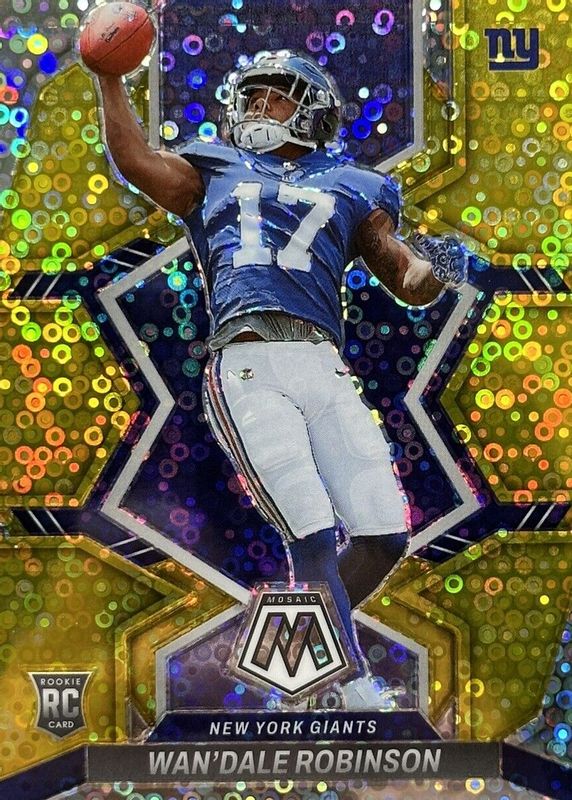 2022 Mosaic #330 No Huddle Gold /10