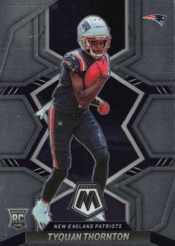 Tyquan Thornton 2022 Mosaic #336 Base Rookie RAW