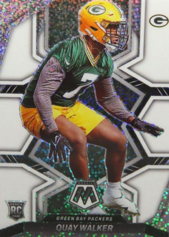 Quay Walker 2022 Mosaic #372 White Sparkle /(SSP) Rookie SGC 10