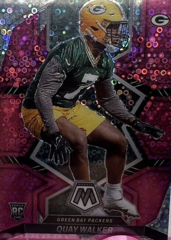 Quay Walker 2022 Mosaic #372 No Huddle Pink /20 Rookie SGC 10