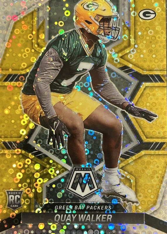 2022 Mosaic #372 No Huddle Gold /10