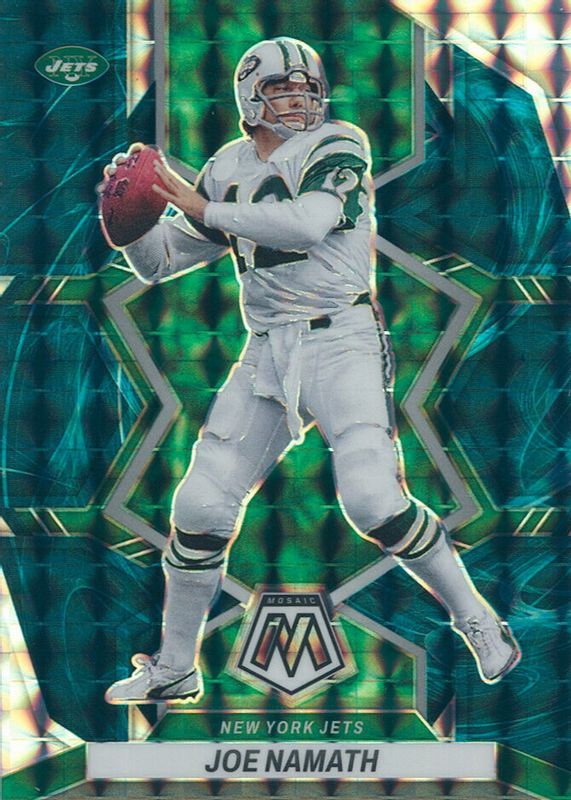 Joe Namath 2022 Mosaic #205 Genesis /(SSP) RAW