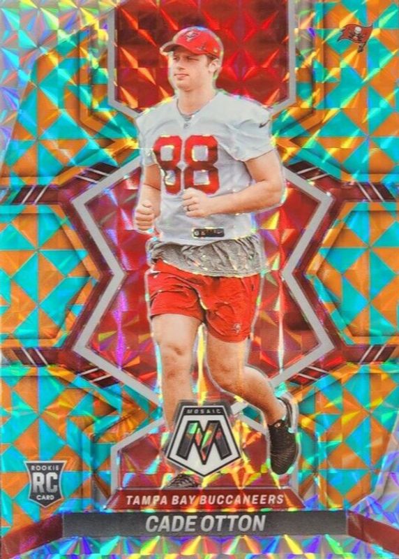 Cade Otton 2022 Mosaic #361 Tessellation /15 Rookie PSA 10