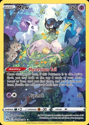 2023 Sword & Shield: Crown Zenith #GG10/GG70 Galarian Gallery