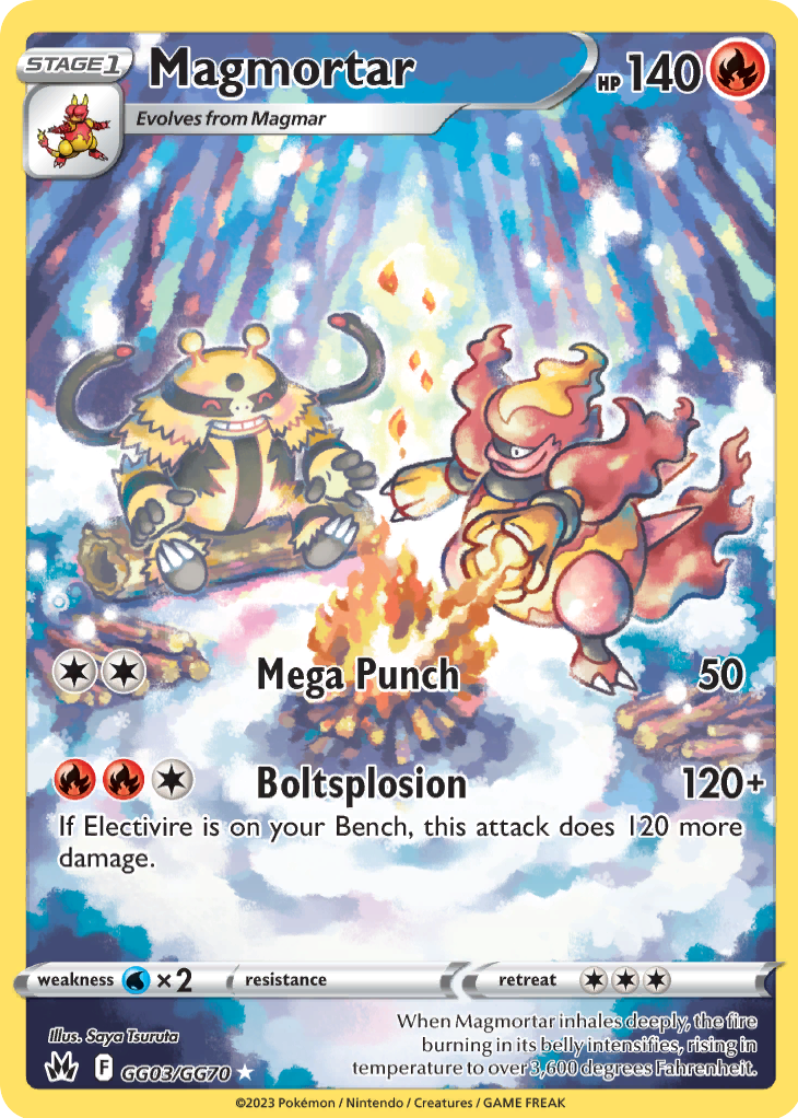 Magmortar レベル54 HP110 ポケモンカード Magmortar Pokemon Cards Price Guide - Sports Card Investor