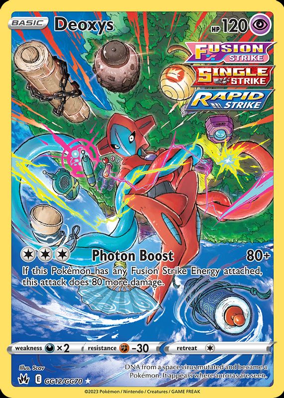 Deoxys 2023 Crown Zenith #GG12/GG70 Galarian Gallery PSA 10