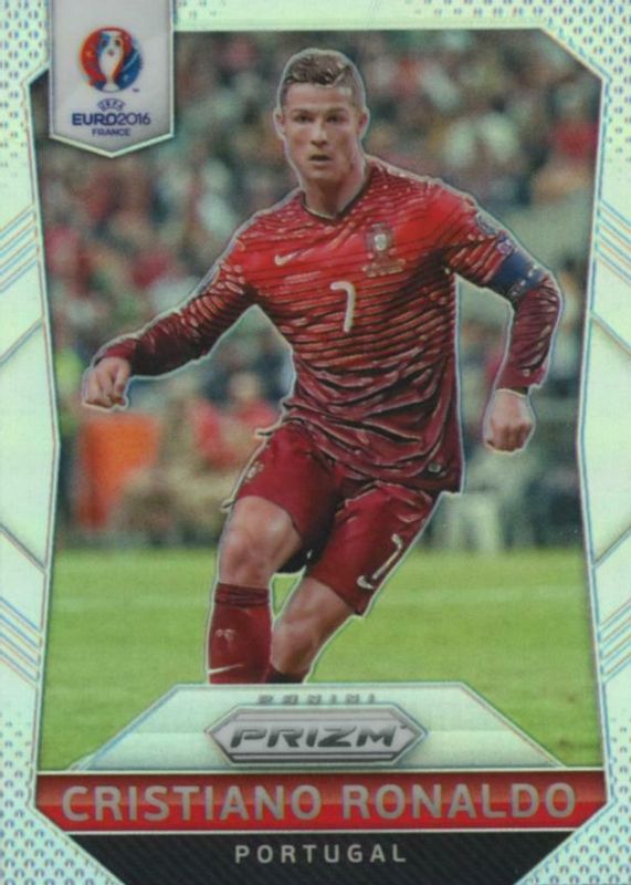 Cristiano Ronaldo 2016 Prizm Euro #97 Silver PSA 10