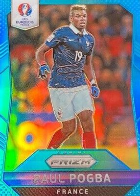 2016 Prizm Euro #3 Light Blue /15