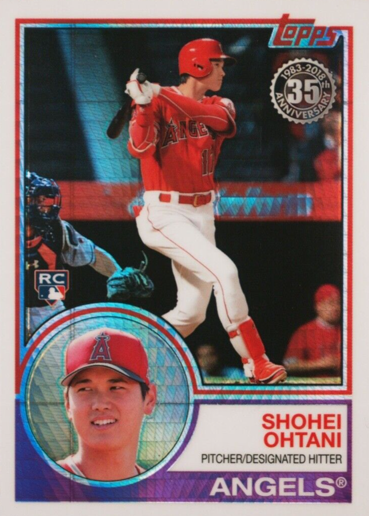 2020 Topps Series 1 #85C-2 Shohei Ohtani Silver Pack Chrome