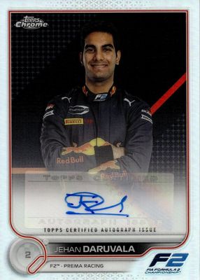 2022 Topps Chrome Formula 1 Racing Cards Price Guide