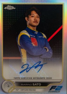 2022 Topps Chrome Formula 1 #CAC-MS2 Autographs