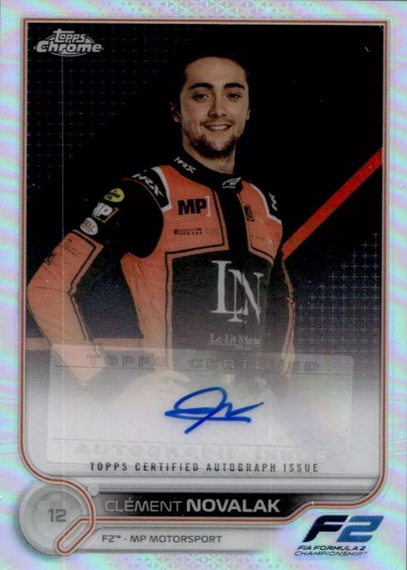 2022 Topps Chrome Formula 1 #CAC-CN Autographs