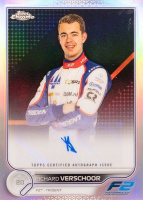 2022 Topps Chrome Formula 1 #CAC-RV Autographs