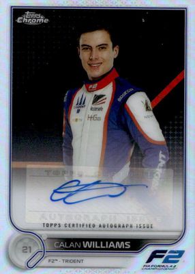 2022 Topps Chrome Formula 1 #CAC-CW Autographs
