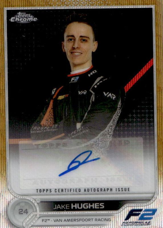 2022 Topps Chrome Formula 1 #CAC-JH Autographs - Gold Refractor /50