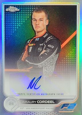 2022 Topps Chrome Formula 1 #CAC-AC Autographs