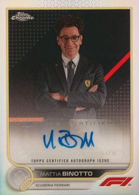 2022 Topps Chrome Formula 1 #CAC-MB Autographs