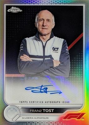 2022 Topps Chrome Formula 1 #CAC-FT Autographs