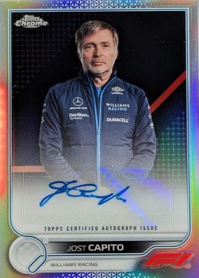 2022 Topps Chrome Formula 1 #CAC-JC Autographs