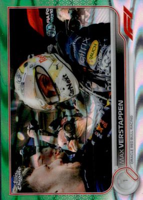2022 Topps Chrome Formula 1 #1 Green RayWave Refractor /99