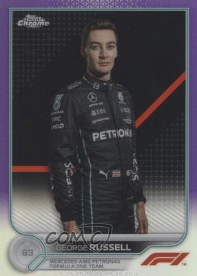2022 Topps Chrome Formula 1 #17 Purple Refractor /399