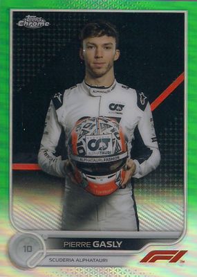 2022 Topps Chrome Formula 1 #44 Green Refractor /99
