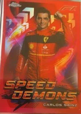 2022 Topps Chrome Formula 1 #SD-CS Speed Demons