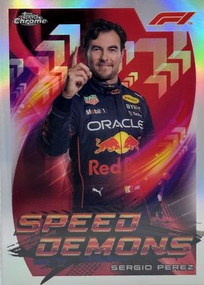 2022 Topps Chrome Formula 1 #SD-SP Speed Demons