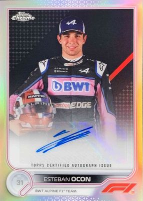 2022 Topps Chrome Formula 1 #CAC-EO Autographs