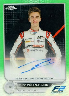 2022 Topps Chrome Formula 1 #CAC-TP Autographs - Green Refractor /99