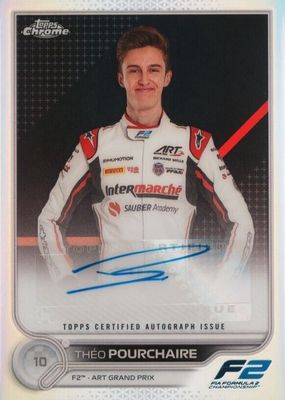 2022 Topps Chrome Formula 1 #CAC-TP Autographs