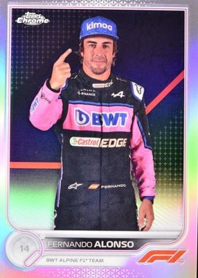 2022 Topps Chrome Formula 1 #13 Refractor