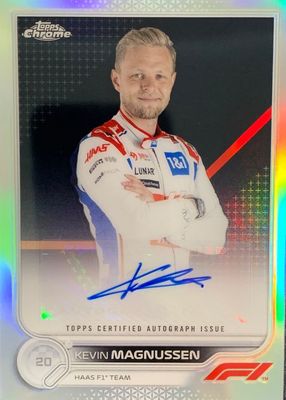 2022 Topps Chrome Formula 1 #CAC-KM Autographs