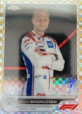 F1カード Kevin Magnussen シールサインカード Kevin Magnussen 2023 Topps Chrome Formula 1 #CAC-KM