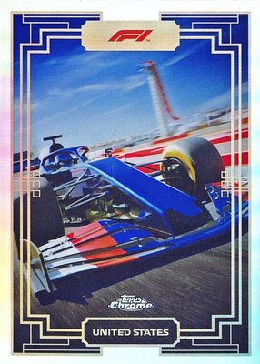 2022 Topps Chrome Formula 1 #ADGP-US Art du Grand Prix